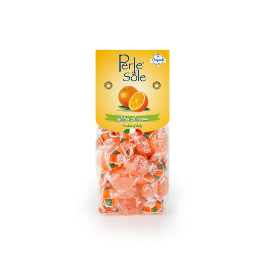 Perle di Sole - Gelee Bonbons mit Orangengeschmack - 200g